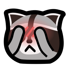 neoraccoon_blush_hide